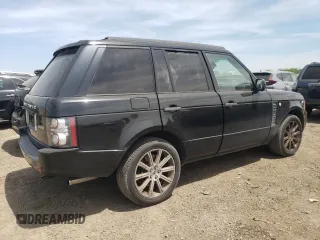 2011 Land Rover Range Rover SC with VIN SALMF1E44BA331798, listed as a Copart auction lot 55772805 with 136,560 mi miles and Salvage title. Bid and sale history available at DreamBid. Image 3.
