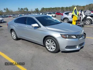 2017 Chevrolet Impala LT with VIN 1G1105SA3HU161608, listed as a IAAI auction lot 41852961 with 102,992 mi miles and . Bid and sale history available at DreamBid. Image 1.