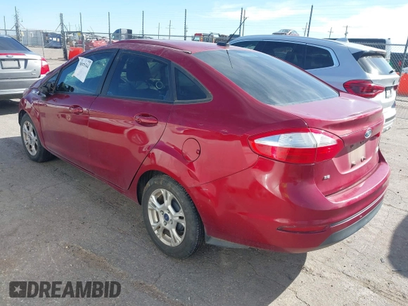 2016 Ford Fiesta SE with VIN 3FADP4BJ1GM104505, listed as a IAAI auction lot 38973344 with 90,996 mi miles. Bid and sale history available at carsss.com. Image 3.