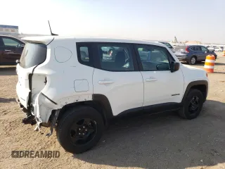 2022 Jeep Renegade Sport with VIN ZACNJDA16NPN51551, listed as a Copart auction lot 75525974 with 15,898 mi miles and Salvage title. Bid and sale history available at DreamBid. Image 3.