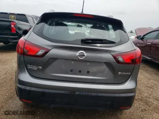 2017 Nissan Rogue Sport S with VIN JN1BJ1CRXHW126755, listed as a Copart auction lot 60220814 with 53,510 mi miles and Salvage Title. Bid and sale history available at carsss.com. Image 6.