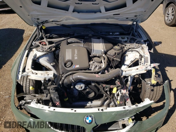 2015 BMW M4 with VIN WBS3R9C56FK333498, listed as a Copart auction lot 72363514 with 11,065 mi miles and Salvage Title. Bid and sale history available at carsss.com. Image 11.