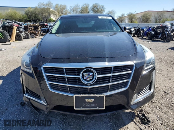 2014 Cadillac CTS RWD with VIN 1G6AP5SX3E0150427, listed as a Copart auction lot 56375665 with 117,903 mi miles and Salvage title. Bid and sale history available at DreamBid. Image 5.