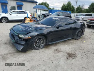 2019 Ford Mustang EcoBoost z VIN 1FA6P8TH8K5150763, wystawiony jako Copart lot #58338535 z przebiegiem 106 279 mil mil oraz Nie do naprawy • Non repairable. Historia ofert i sprzedaży dostępna na DreamBid. Obrazek 1.