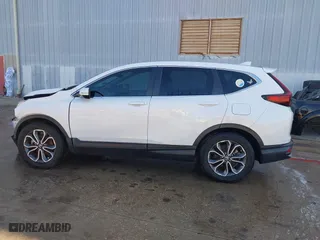 2021 Honda CR-V EX with VIN 2HKRW1H50MH422371, listed as a IAAI auction lot 40087002 with 1 mi miles. Bid and sale history available at carsss.com. Image 14.