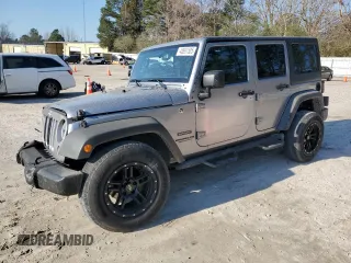 2017 Jeep Wrangler Unlimited Sport with VIN 1C4BJWDG8HL678196, listed as a Copart auction lot 48691505 with 126,174 mi miles and Salvage Title. Bid and sale history available at carsss.com. Image 1.