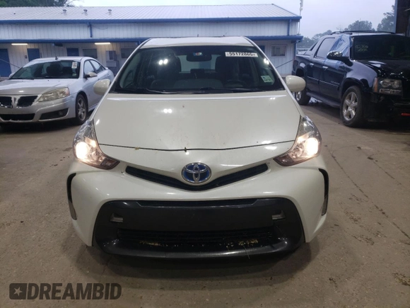 2017 Toyota Prius Two with VIN JTDZN3EU7HJ058991, listed as a Copart auction lot 55172865 with 90,989 mi miles and Salvage Title. Bid and sale history available at DreamBid. Image 5.