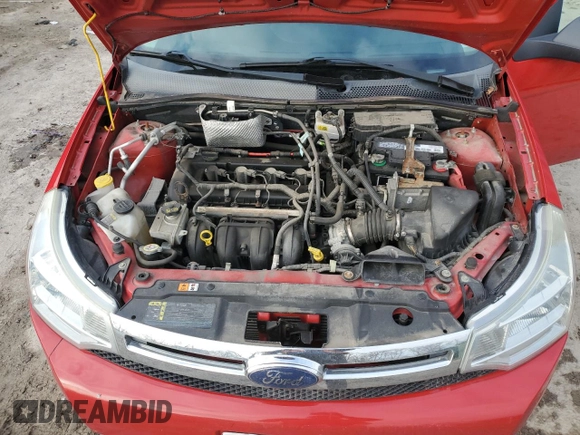 2008 Ford Focus SE with VIN 1FAHP33N98W116951, listed as a Copart auction lot 47527265 with 105,278 mi miles and Non Repairable. Bid and sale history available at carsss.com. Image 11.