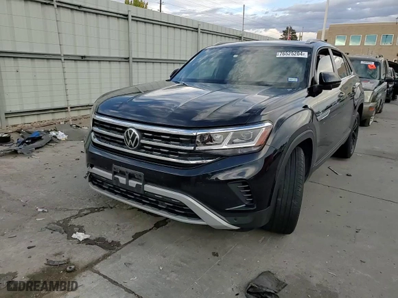2022 Volkswagen Atlas Cross Sport 3.6L V6 SE w/Technology with VIN 1V2KE2CA9NC230652, listed as a Copart auction lot 76525204 with 0 mi miles and Clean Title. Bid and sale history available at carsss.com. Image 14.