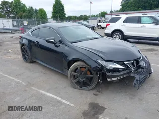 2022 Lexus RC 350 with VIN JTHDZ5BC3N5026483, listed as a IAAI auction lot 42361490 with 16,243 mi miles and . Bid and sale history available at DreamBid. Image 1.