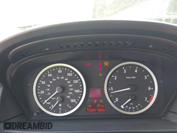 2007 BMW 5 Series 550i z VIN WBANB53527CP07563, wystawiony jako IAAI lot #42423575 z przebiegiem 122 091 mil mil oraz . Historia ofert i sprzedaży dostępna na DreamBid. Obrazek 7.