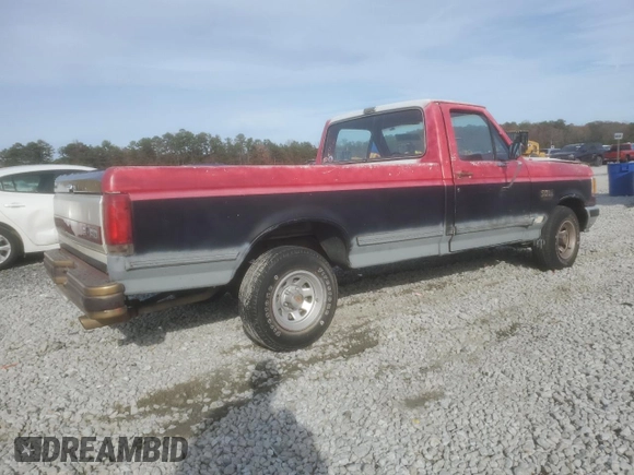 1990 Ford F-150 with VIN 1FTEF15N3LNA02878, listed as a Copart auction lot 84758754 with 78,729 mi miles and Salvage Title. Bid and sale history available at carsss.com. Image 3.