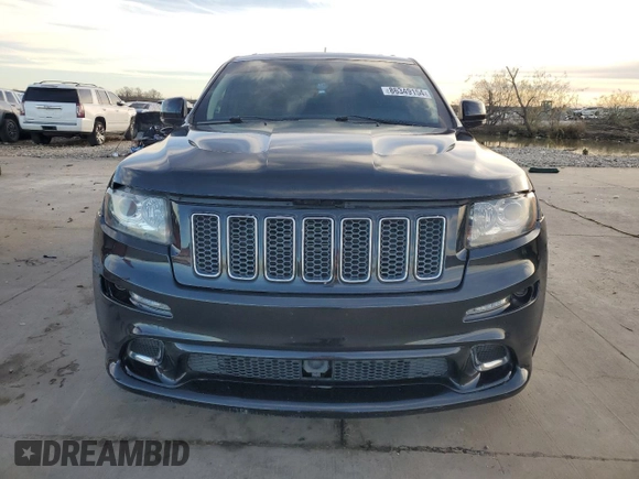 2012 Jeep Grand Cherokee SRT8 with VIN 1C4RJFDJ9CC346867, listed as a Copart auction lot 86349154 with 125,130 mi miles and Salvage Title. Bid and sale history available at carsss.com. Image 5.