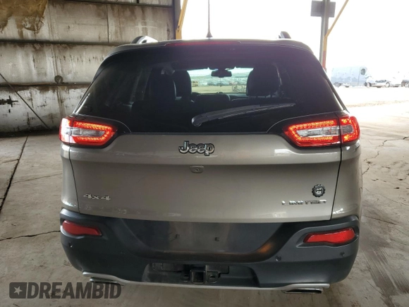 2018 Jeep Cherokee Limited with VIN 1C4PJMDX3JD576606, listed as a Copart auction lot 50988845 with 128,653 mi miles and Salvage Title. Bid and sale history available at carsss.com. Image 6.