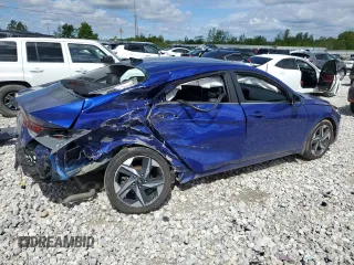 2023 Hyundai Elantra Limited z VIN KMHLN4AJ8PU061673, wystawiony jako Copart lot #57756205 z przebiegiem 40 103 mil mil oraz Nie do naprawy • Non repairable. Historia ofert i sprzedaży dostępna na DreamBid. Obrazek 3.