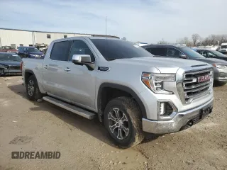 2019 GMC Sierra 1500 SLT z VIN 1GTU9DED5KZ281737, wystawiony jako Copart lot #43810515 z przebiegiem 80 843 mil mil oraz Szkoda całkowita • Salvage title. Historia ofert i sprzedaży dostępna na DreamBid. Obrazek 4.