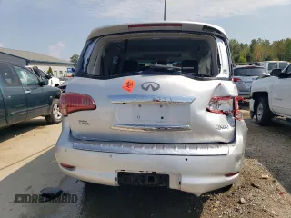 2016 Infiniti QX80 with VIN JN8AZ2NF8G9611780, listed as a Copart auction lot 69454704 with 0 mi miles and Non Repairable. Bid and sale history available at carsss.com. Image 6.