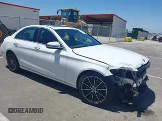 2019 Mercedes-Benz C 300 with VIN 55SWF8DB9KU309634, listed as a IAAI auction lot 42494440 with 17,129 mi miles and . Bid and sale history available at DreamBid. Image 1.