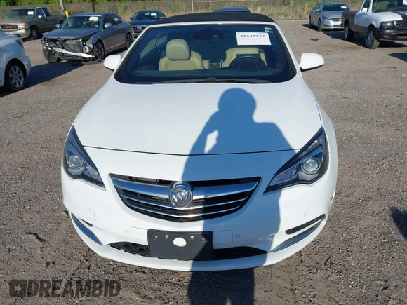 2016 Buick Cascada Premium with VIN W04WT3N58GG066069, listed as a IAAI auction lot 41642227 with 125,412 mi miles. Bid and sale history available at carsss.com. Image 12.