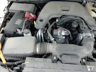 2021 Jeep Wrangler Unlimited Willys Sport with VIN 1C4HJXDG3MW590763, listed as a Copart auction lot 67635435 with 42,844 mi miles and Salvage title. Bid and sale history available at DreamBid. Image 16.