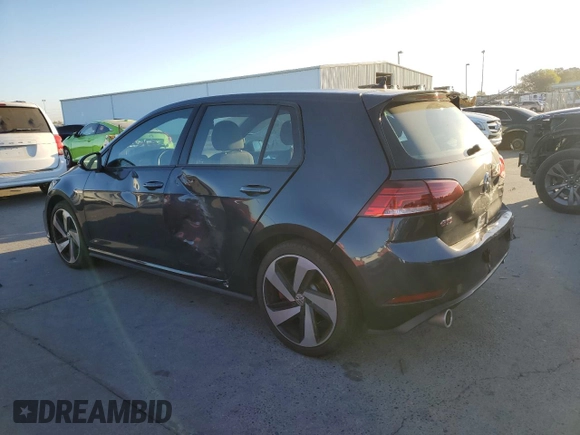 2020 Volkswagen GTI S with VIN 3VW6T7AU7LM001611, listed as a Copart auction lot 69660664 with 70,767 mi miles and Salvage Title. Bid and sale history available at DreamBid. Image 2.
