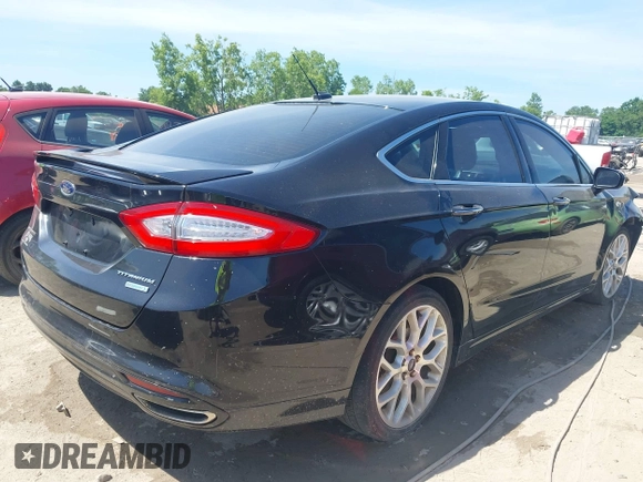 2013 Ford Fusion Titanium with VIN 3FA6P0K99DR286038, listed as a IAAI auction lot 42794945 with 224,346 mi miles and . Bid and sale history available at DreamBid. Image 4.