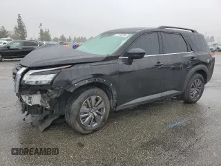 2022 Nissan Pathfinder SV с VIN 5N1DR3BA3NC237128, выставлен на аукционе Copart как лот 51103255 с пробегом 25 156 миль миль и Списание • Salvage title. История ставок и продаж доступна на DreamBid. Изображение 1.