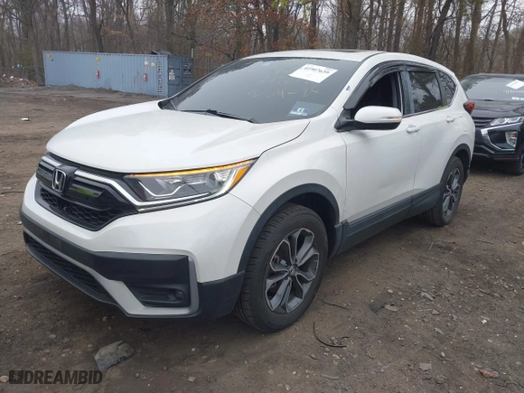 2020 Honda CR-V EX-L with VIN 5J6RW2H83LA017332, listed as a IAAI auction lot 41907639 with 51,613 mi miles. Bid and sale history available at carsss.com. Image 6.