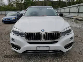 2015 BMW X6 xDrive50i with VIN 5UXKU6C51F0F94180, listed as a Copart auction lot 55306944 with 98,590 mi miles and Salvage Title. Bid and sale history available at carsss.com. Image 5.