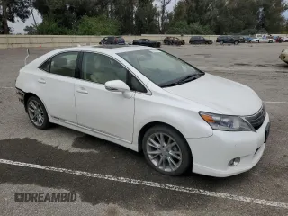 2010 Lexus HS 250h z VIN JTHBB1BA0A2021546, wystawiony jako Copart lot #57853025 z przebiegiem 150 157 mil mil oraz Szkoda całkowita • Salvage title. Historia ofert i sprzedaży dostępna na DreamBid. Obrazek 4.