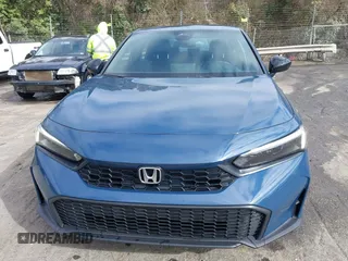 2025 Honda Civic Sport with VIN 2HGFE2F51SH526891, listed as a IAAI auction lot 41743932 with 5,030 mi miles. Bid and sale history available at carsss.com. Image 12.