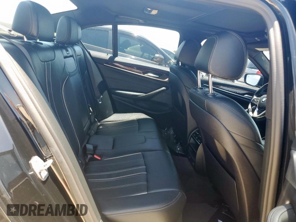 2020 BMW 5 Series 540i xDrive with VIN WBAJS3C02LCE01869, listed as a Copart auction lot 58245235 with 47,144 mi miles and Salvage title. Bid and sale history available at DreamBid. Image 10.