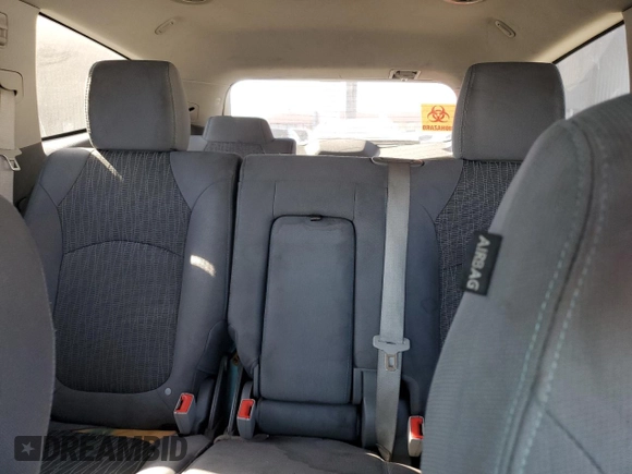 2017 Chevrolet Traverse LS with VIN 1GNKRFKD4HJ296641, listed as a Copart auction lot 52340725 with Not Provided miles and Non Repairable. Bid and sale history available at carsss.com. Image 10.