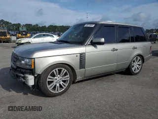 2011 Land Rover Range Rover HSE Lux with VIN SALMF1D45BA344299, listed as a Copart auction lot 60876685 with 203,747 mi miles and Salvage title. Bid and sale history available at DreamBid. Image 1.