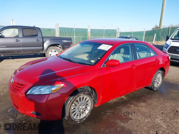 2008 Toyota Camry LE with VIN 4T1BE46KX8U230025, listed as a IAAI auction lot 41667587 with 105,799 mi miles. Bid and sale history available at carsss.com. Image 17.