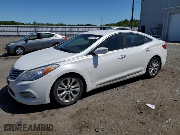 2013 Hyundai Azera with VIN KMHFG4JG4DA223002, listed as a Copart auction lot 54886085 with 164,125 mi miles and Clean Title. Bid and sale history available at carsss.com. Image 1.