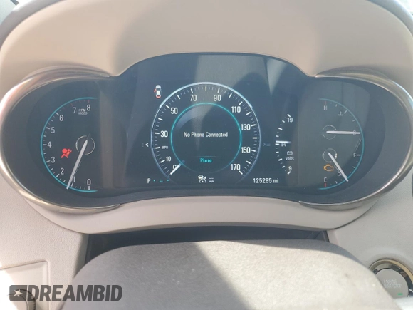 2015 Buick LaCrosse Premium II with VIN 1G4GF5G36FF253576, listed as a Copart auction lot 48035405 with 125,285 mi miles and Salvage Title. Bid and sale history available at DreamBid. Image 9.