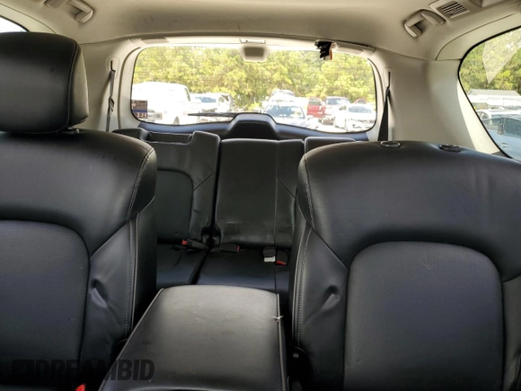 2020 Infiniti QX80 LUXE with VIN JN8AZ2NF6L9704744, listed as a Copart auction lot 63547604 with 89,702 mi miles and Salvage Title. Bid and sale history available at carsss.com. Image 10.