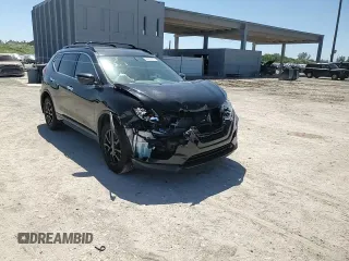 2018 Nissan Rogue SV with VIN 5N1AT2MT3JC758566, listed as a Copart auction lot 49617915 with 90,707 mi miles and Salvage Title. Bid and sale history available at carsss.com. Image 14.