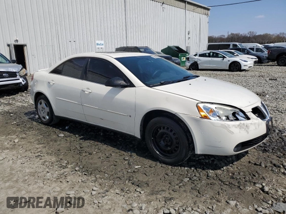 2006 Pontiac G6 with VIN 1G2ZF55B964278396, listed as a Copart auction lot 52425535 with 161,981 mi miles and Salvage title. Bid and sale history available at DreamBid. Image 4.