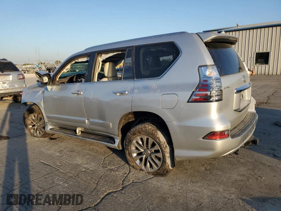 2019 Lexus GX with VIN JTJJM7FX5K5223899, listed as a Copart auction lot 77359264 with 77,607 mi miles and Salvage Title. Bid and sale history available at carsss.com. Image 2.