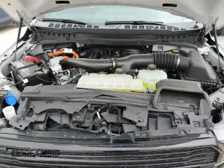 2024 Ford F-150 with VIN 1FTFW7LD9RFB23046, listed as a Copart auction lot 52367945 with 7,166 mi miles and Salvage title. Bid and sale history available at DreamBid. Image 11.