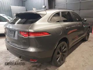 2018 Jaguar F-Pace 25t Premium with VIN SADCJ2FX8JA291504, listed as a IAAI auction lot 41218397 with 83,036 mi miles and . Bid and sale history available at DreamBid. Image 4.