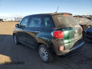 2014 FIAT 500L Easy with VIN ZFBCFABH2EZ000656, listed as a Copart auction lot 86087774 with 116,272 mi miles and Salvage Title. Bid and sale history available at carsss.com. Image 2.