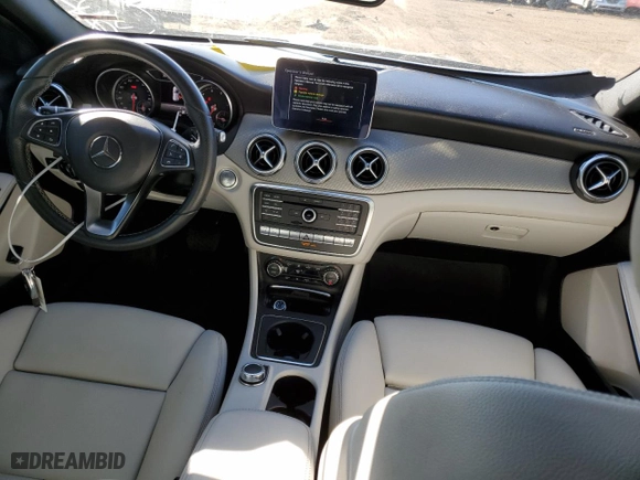 2018 Mercedes-Benz GLA with VIN WDCTG4GB3JJ488826, listed as a Copart auction lot 45416644 with 35,020 mi miles and Salvage Title. Bid and sale history available at carsss.com. Image 8.