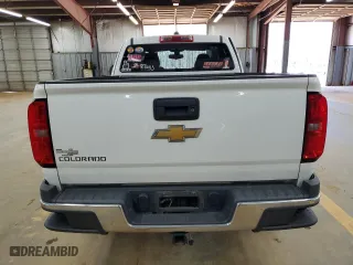 2017 Chevrolet Colorado 4WD Work Truck with VIN 1GCHTBEA2H1143982, listed as a Copart auction lot 50017095 with 187,068 mi miles and Salvage Title. Bid and sale history available at carsss.com. Image 6.