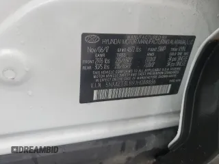 2018 Hyundai Santa Fe 2.4L with VIN 5NMZT3LB9JH088836, listed as a Copart auction lot 60206855 with 111,208 mi miles and Salvage title. Bid and sale history available at DreamBid. Image 14.