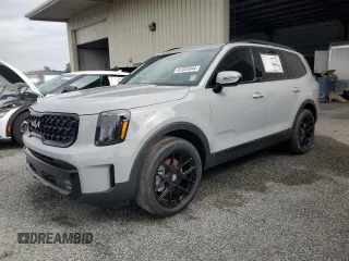 2024 Kia Telluride SX X-Line with VIN 5XYP5DGC0RG543458, listed as a Copart auction lot 81032644 with 18 mi miles and Salvage Title. Bid and sale history available at carsss.com. Image 1.