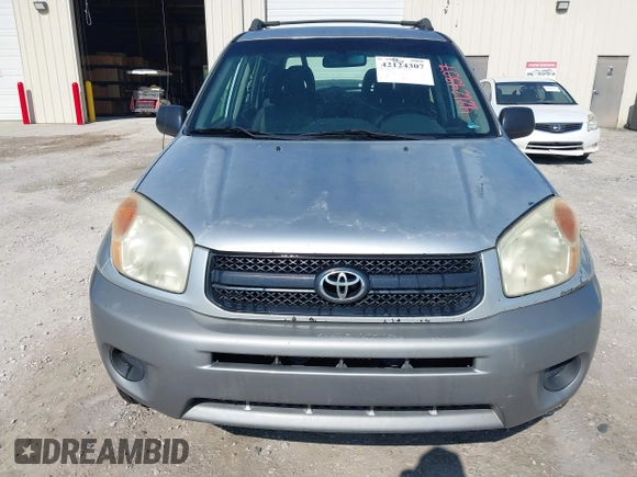 2005 Toyota RAV4 with VIN JTEGD20V450047187, listed as a IAAI auction lot 42124307 with 249,407 mi miles and . Bid and sale history available at DreamBid. Image 6.