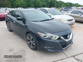 2016 Nissan Maxima SR with VIN 1N4AA6AP5GC424031, listed as a IAAI auction lot 42175123 with 172,807 mi miles and . Bid and sale history available at DreamBid. Image 1.